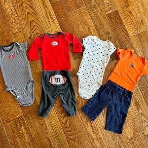 Carter’s 3 Month Football Outfit Set